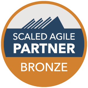 Trouver ma formation 139 Scaled Agile partner badge bronze